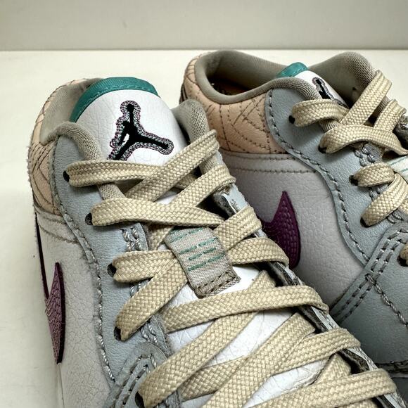 VERY GOOD Nike Air Jordan 1 Low Multi-Color Sashiko 2023 Women's 8.5 - Picture 7 of 11